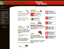 Tablet Screenshot of direitodoidoso.braslink.com